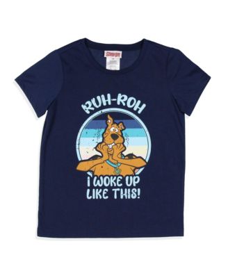 Girls Ruh Roh! I Woke Up Like This Sleep 2-Piece Jogger Pajama Set