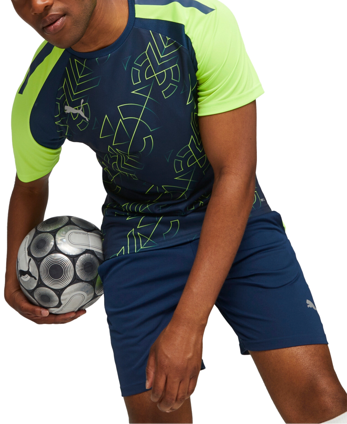 PUMA MEN'S TEAMLIGA GRAPHIC JERSEY 