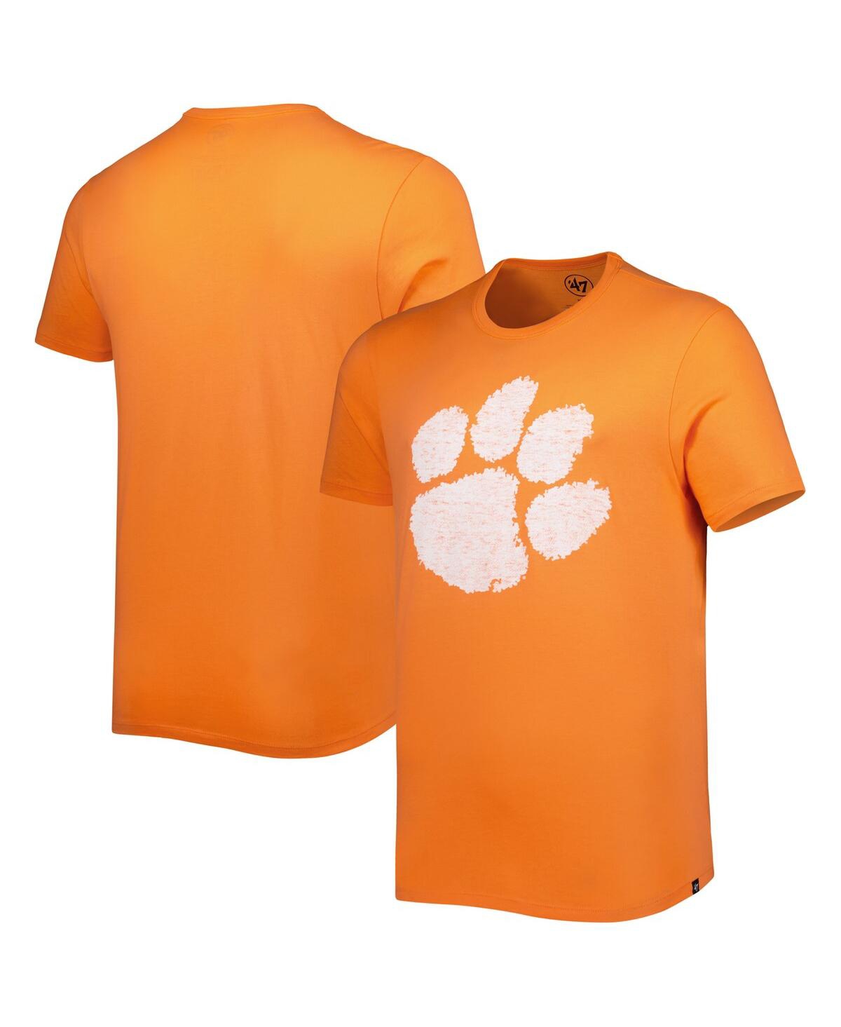 47 Brand Men's ' Orange Clemson Tigers Premier Franklin T-shirt