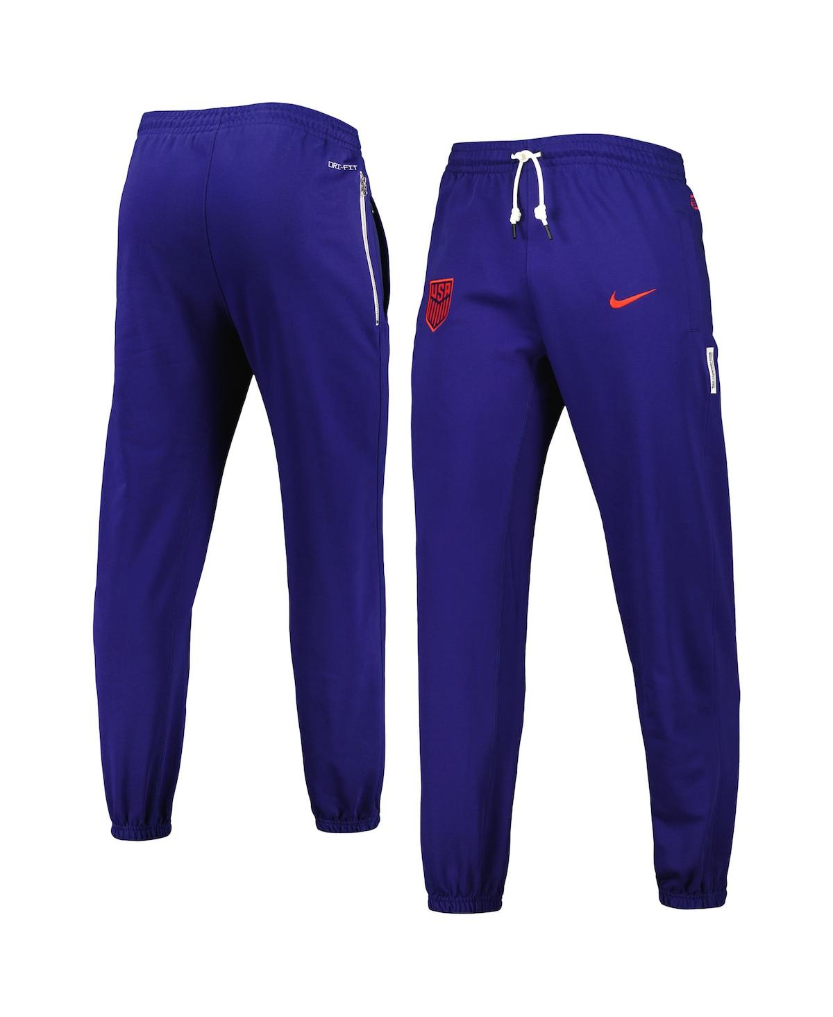 Shop Nike Men's  Navy Usmnt Standard Issue Performance Pants
