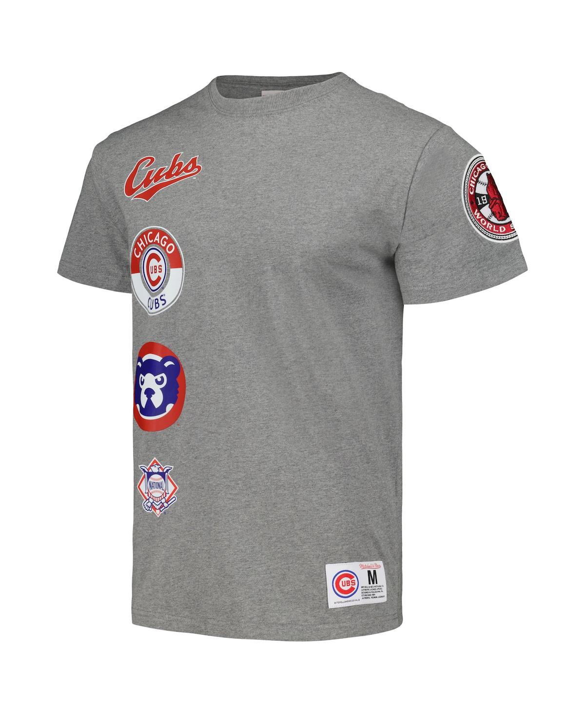 Mitchell & Ness Heather Gray Chicago Cubs Cooperstown Collection