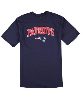 Men's Navy, Heather Gray New England Patriots Big and Tall T-shirt and Pajama Pants Sleep Set