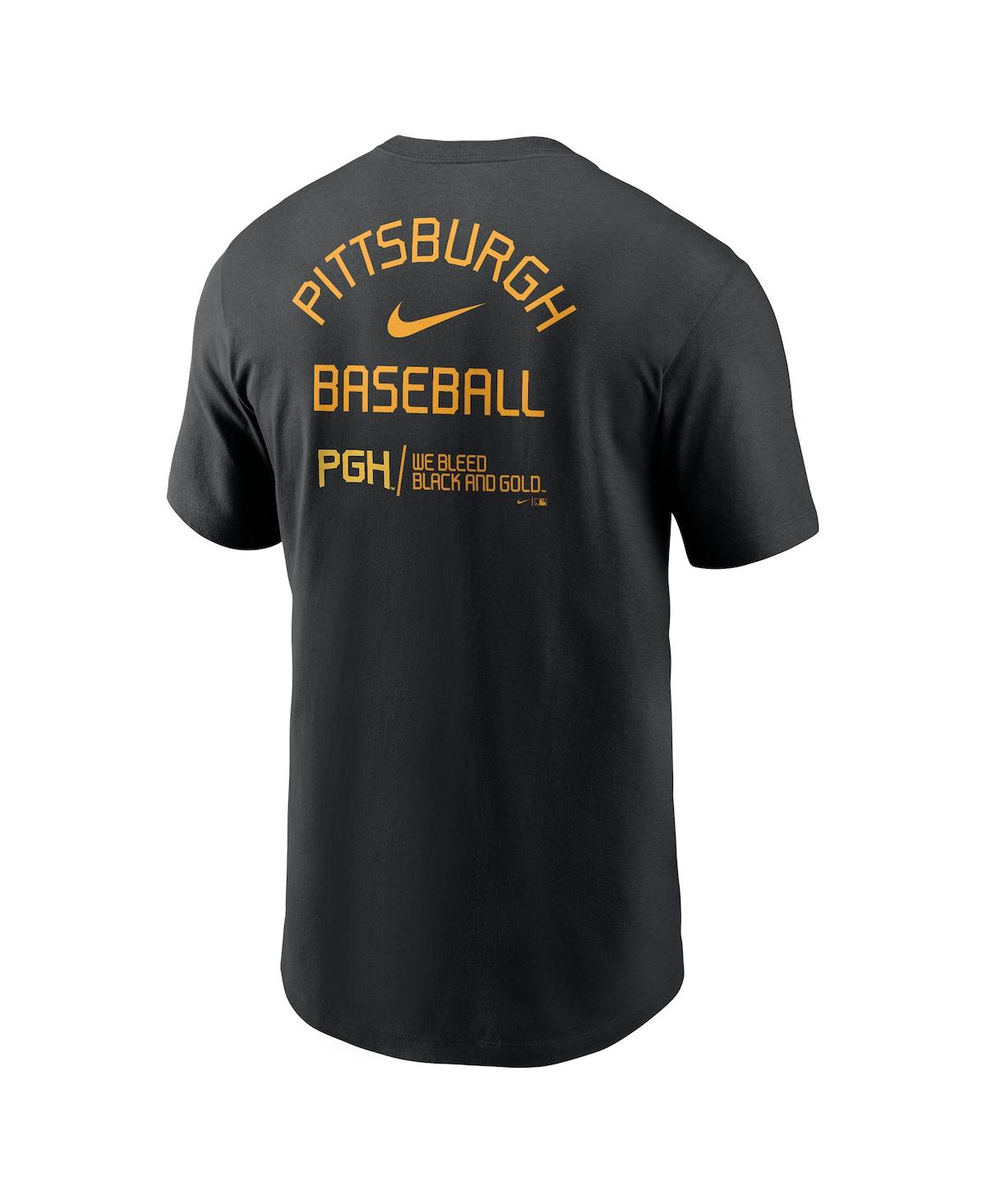 Shop Nike Men's  Black Pittsburgh Pirates 2023 City Connect Double T-shirt