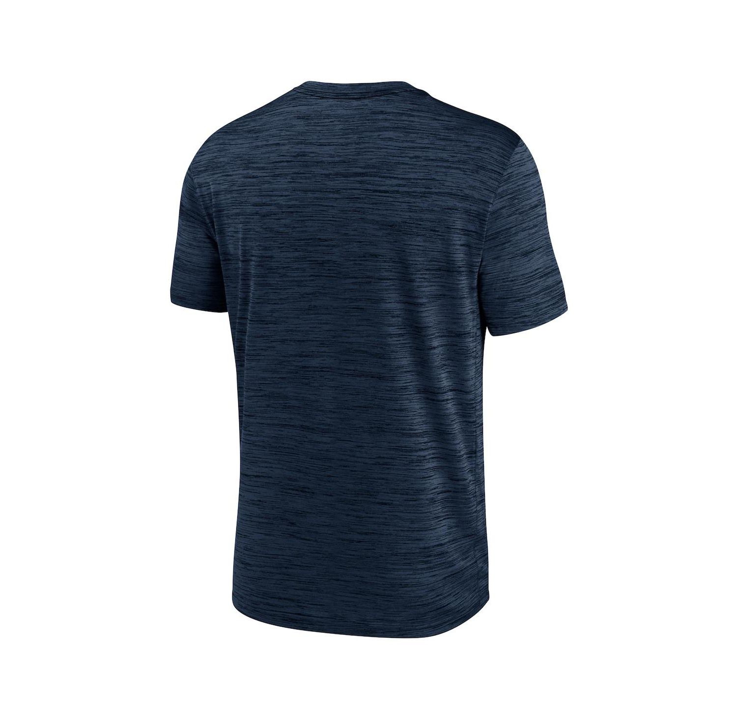 Men's Navy New England Patriots Velocity Arch Performance T-shirt