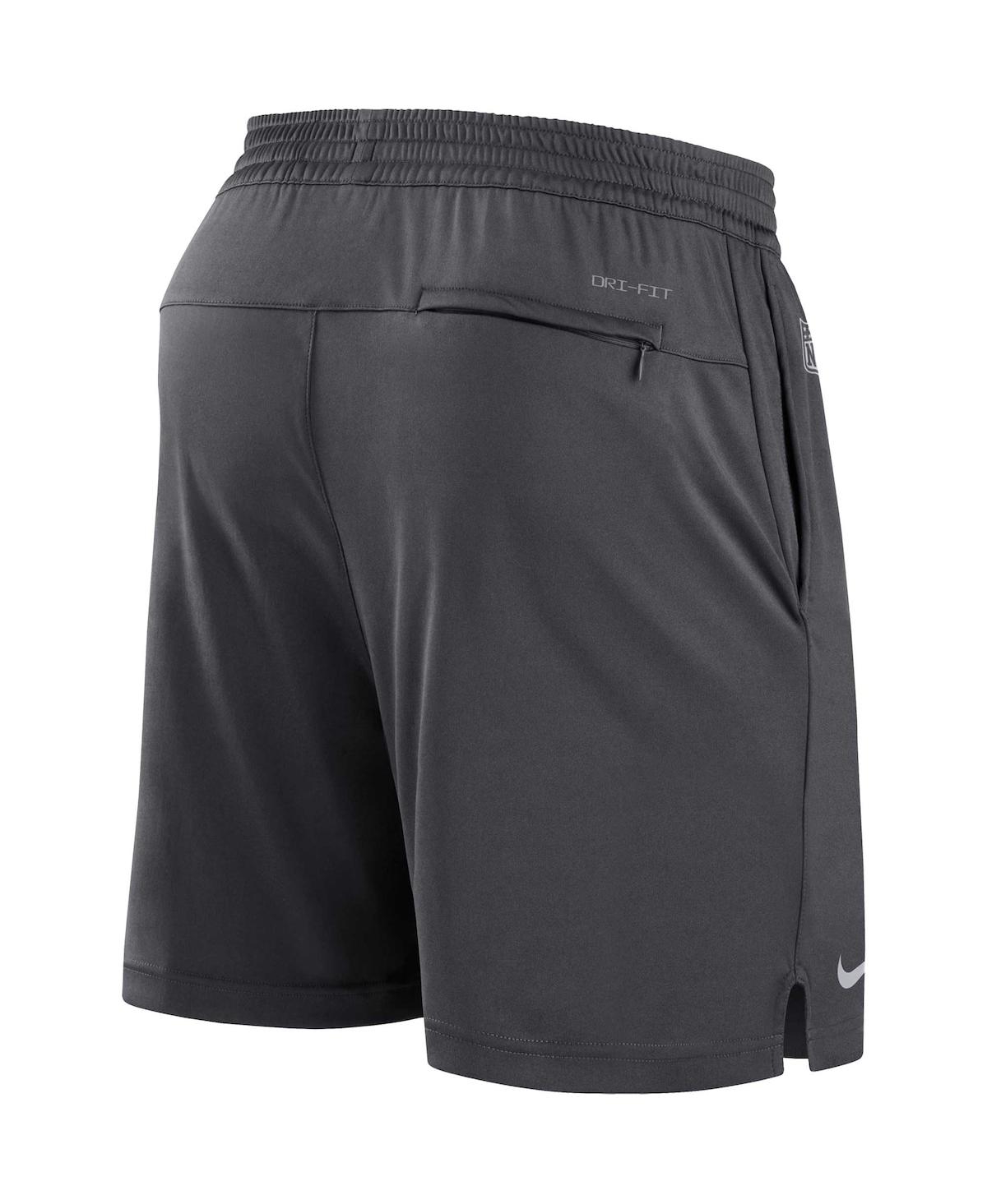Men's NikeMinnesota Vikings Sideline Performance Shorts - Anthracite