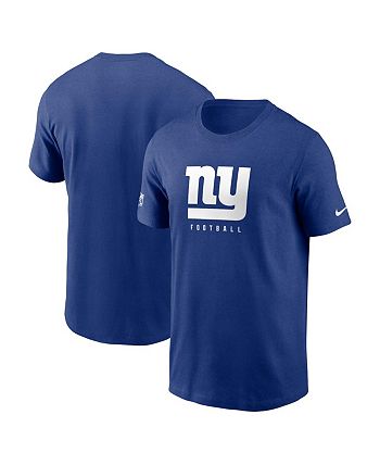 Nike NEW YORK GIANTS - LOGO COTTON TEE Blue