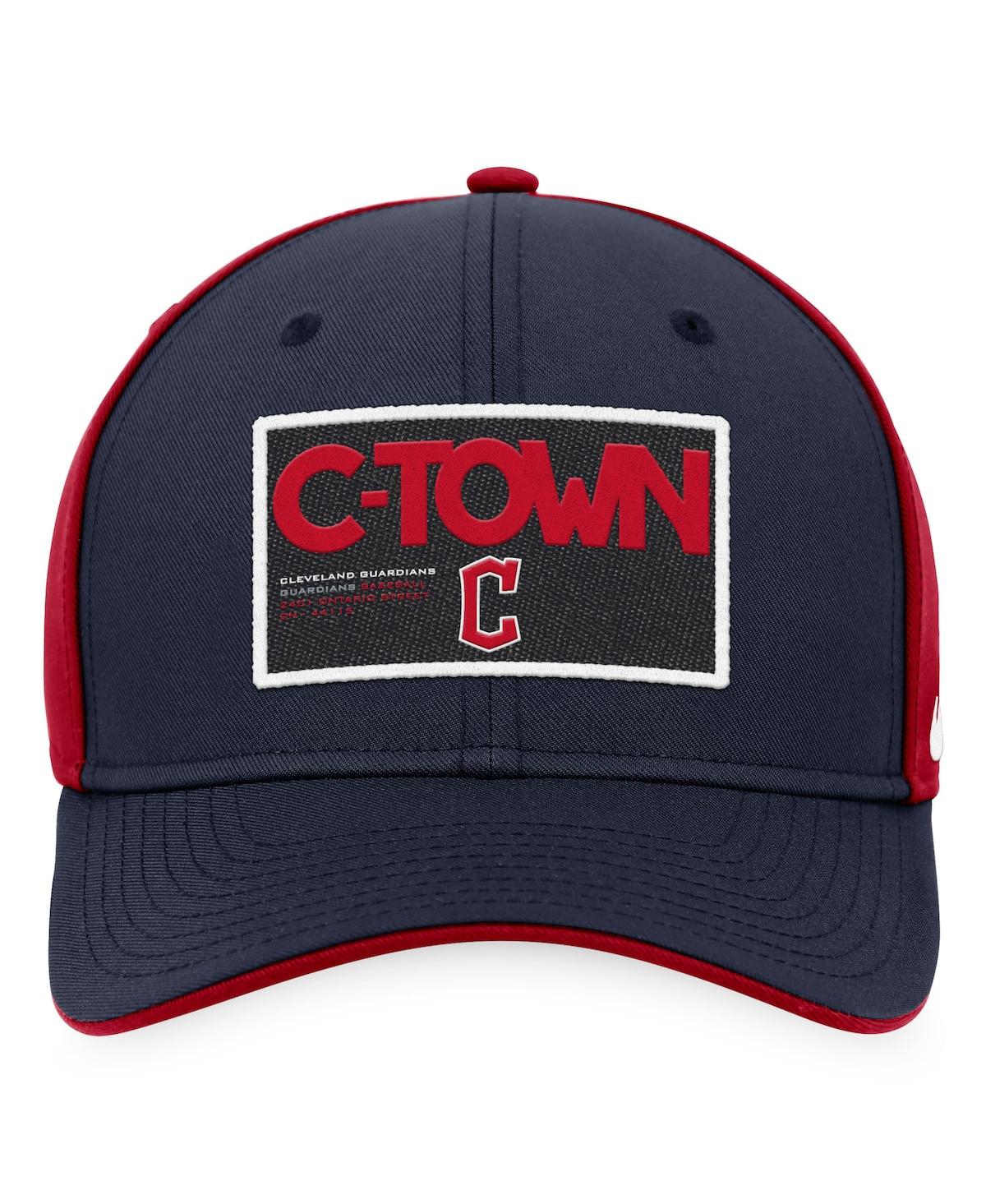Men's Nike Red Cleveland Guardians Classic99 Colorblock Performance Snapback Hat - Red