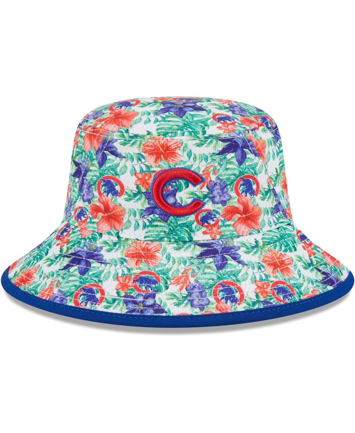 NEW ERA MEN'S NEW ERA CHICAGO CUBS TROPIC FLORAL BUCKET HAT 
