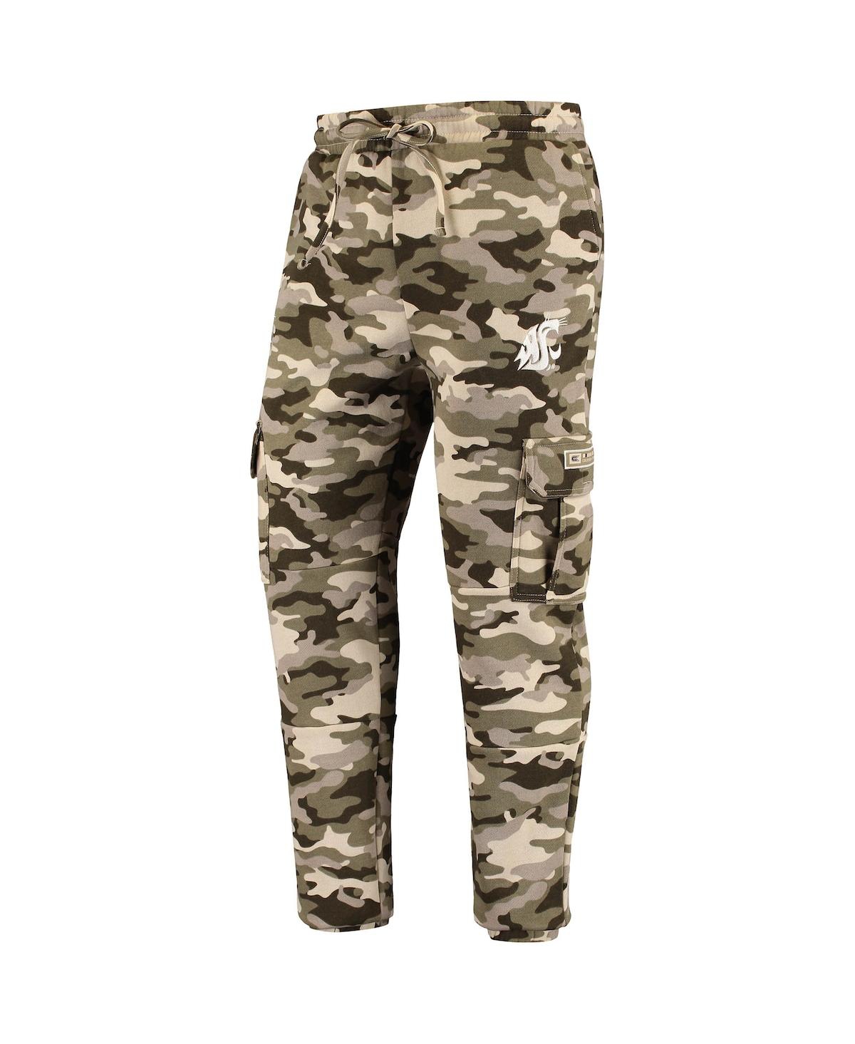 Shop Colosseum Men's  Camo Washington State Cougars Oht Military-inspired Appreciation Code Fleece Pants