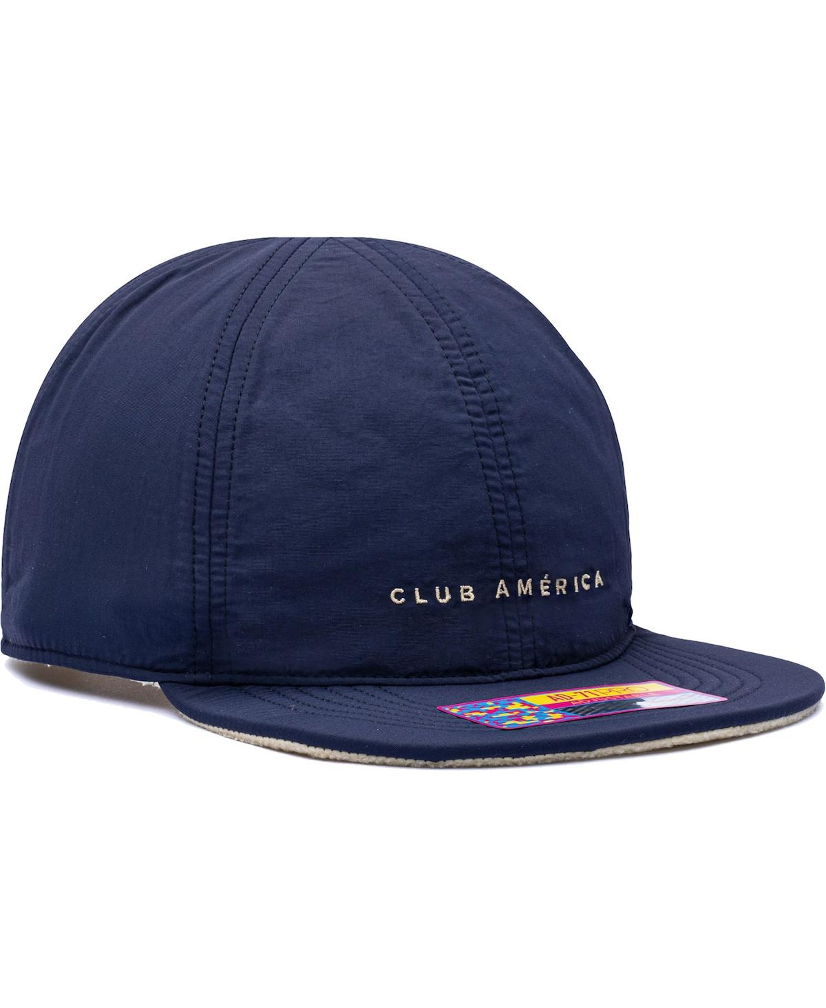 Fan Ink Men's Navy, Cream Terrain Reversible Adjustable Hat In Navy,cream
