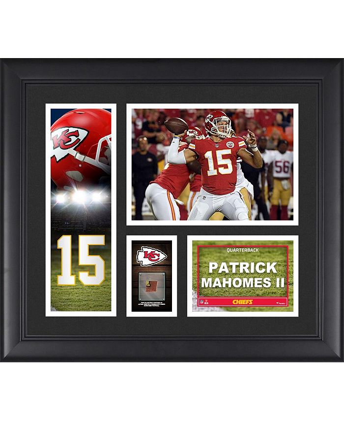 Fanatics Authentic Patrick Mahomes II Kansas City Chiefs Framed 15' x 17'  Player Collage with a Piece of Game-Used Football - Macy's