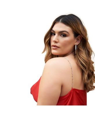 Women's Plus Size Cowl Neck Top