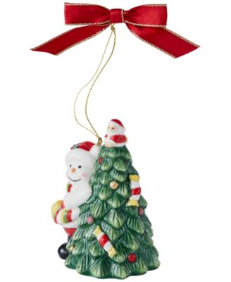 Christmas Tree Snowman Tree Hugger Ornament