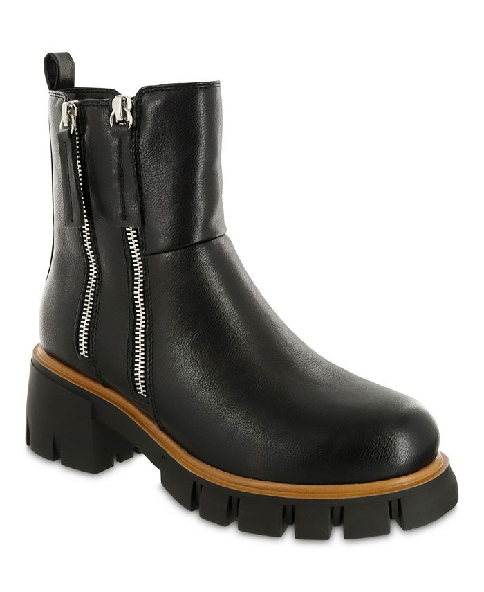 MIA Women s Rohen Chelsea Lug Sole Booties Macy s