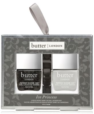butter LONDON - 2-Pc. Ice Princess Mini Patent Shine 10X Nail Lacquer Set