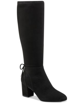 Black boots macys on sale