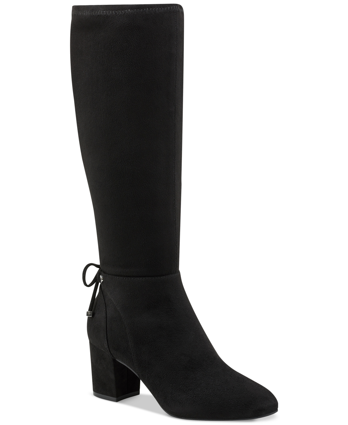 Mayviss Pointed-Toe Dress Boots, Created for Macy's - Black