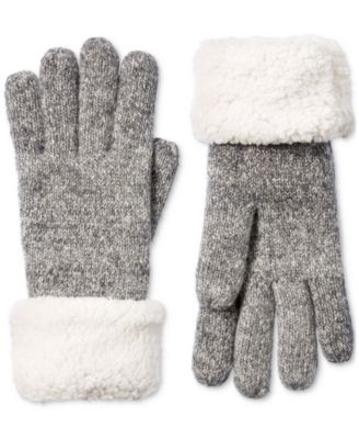 Isotoner Signature - Women's Ombr&eacute; Knit Fleece-Lined Gloves
