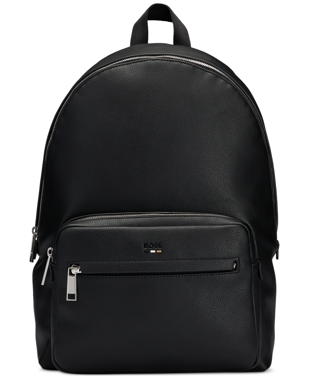 Shop Hugo Boss Men's Ray Solid Color Backpack In Black