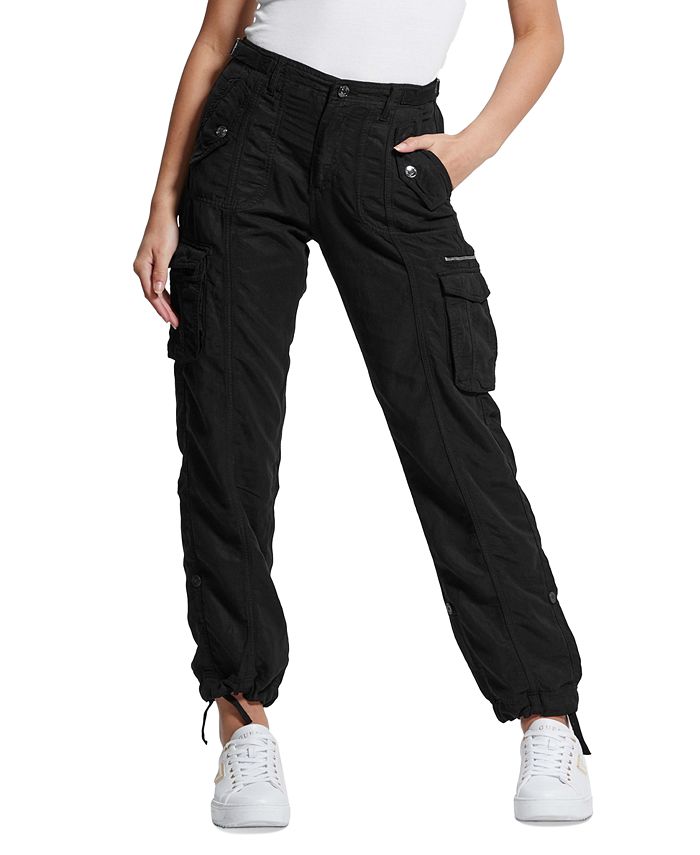 GUESS Women's Nessi Cargo Pants - Macy's