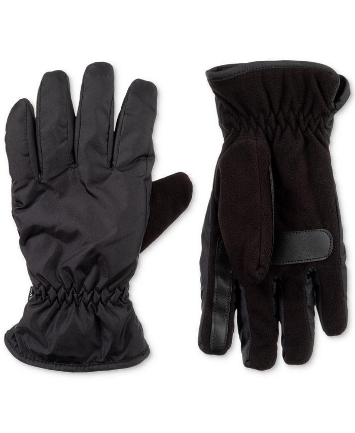 Macys mens isotoner gloves sales