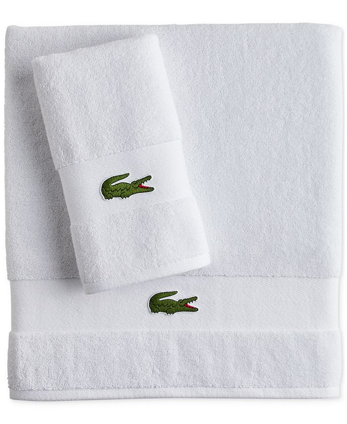 Lacoste Home Lacoste Heritage Sport Stripe Cotton Bath Towel Macy's