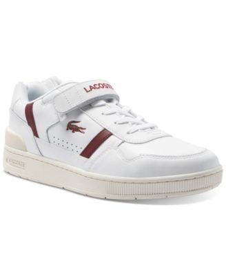 Lacoste - Men's T-Clip Velcro Leather Sneakers