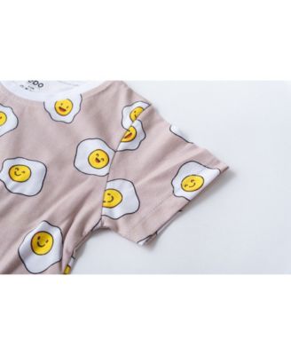 Baby Boys or Baby Girls Short Sleeve Romper