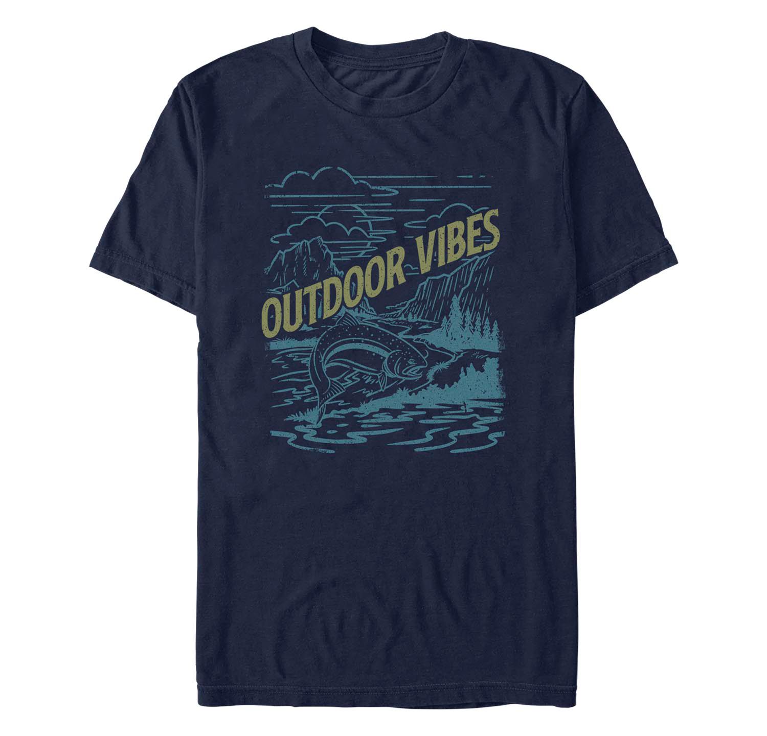 Men's Generic Additude Vibes Short Sleeves T-shirt