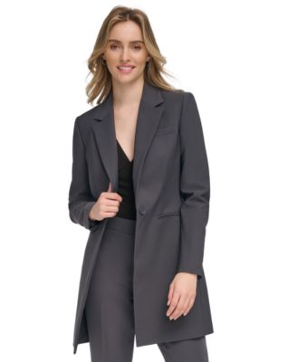 Calvin Klein - Women's One-Button Topper Jacket
