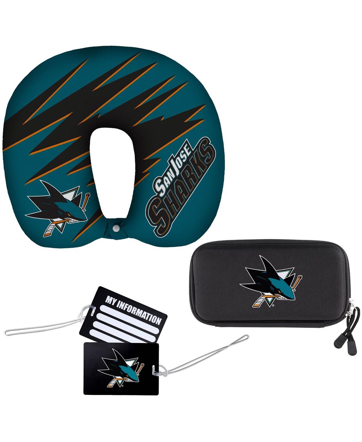 Northwest Company The  San Jose Sharks Four-piece Travel Set In Multi