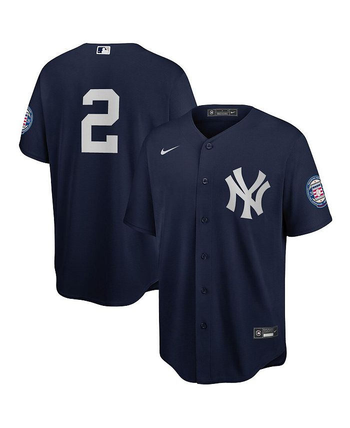 Nike Men's Derek Jeter Navy New York Yankees 2020 Hall of Fame Induction  Alternate Replica Player Jersey - Macy's