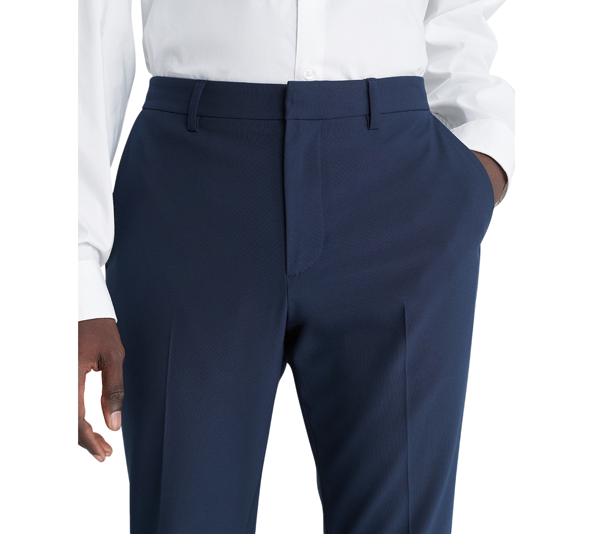 Calvin Klein Men's Slim-Fit Stretch Suit Pants