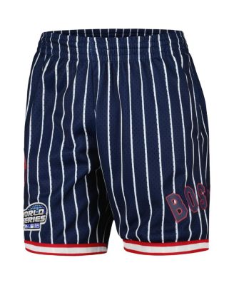 Men's Navy Boston Red Sox Cooperstown Collection 2004 World Series City Collection Mesh Shorts