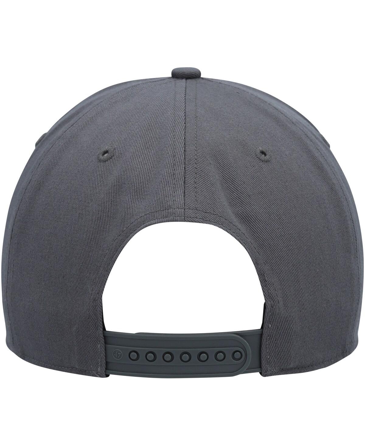 47 Brand Men's Charcoal Vegas Golden Knights Legend Mvp Adjustable Hat In Charcoal