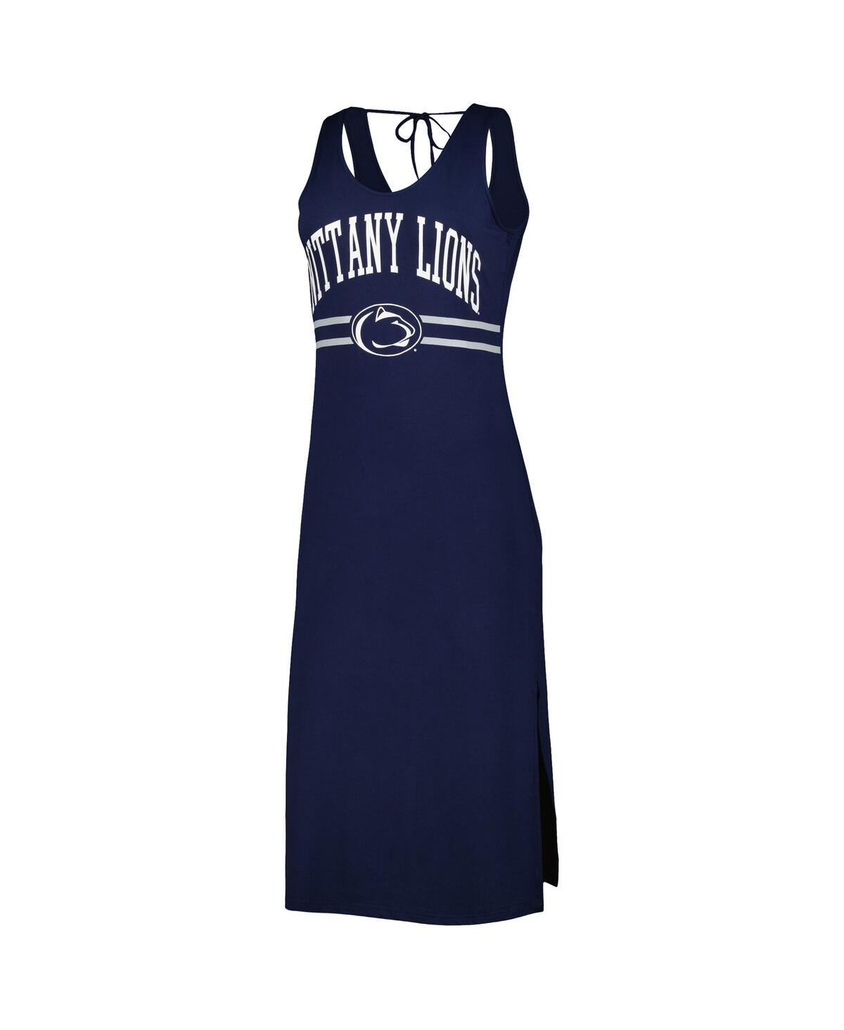Shop G-iii 4her By Carl Banks Women's  Navy Penn State Nittany Lions Training V-neck Maxi Dress