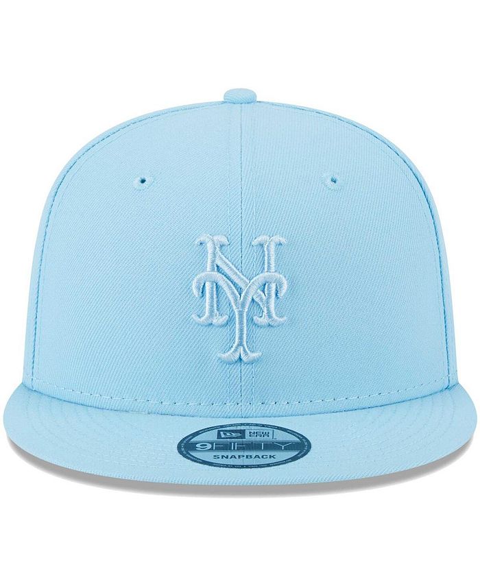 New Era Men's Light Blue New York Mets Spring Color Basic 9FIFTY ...