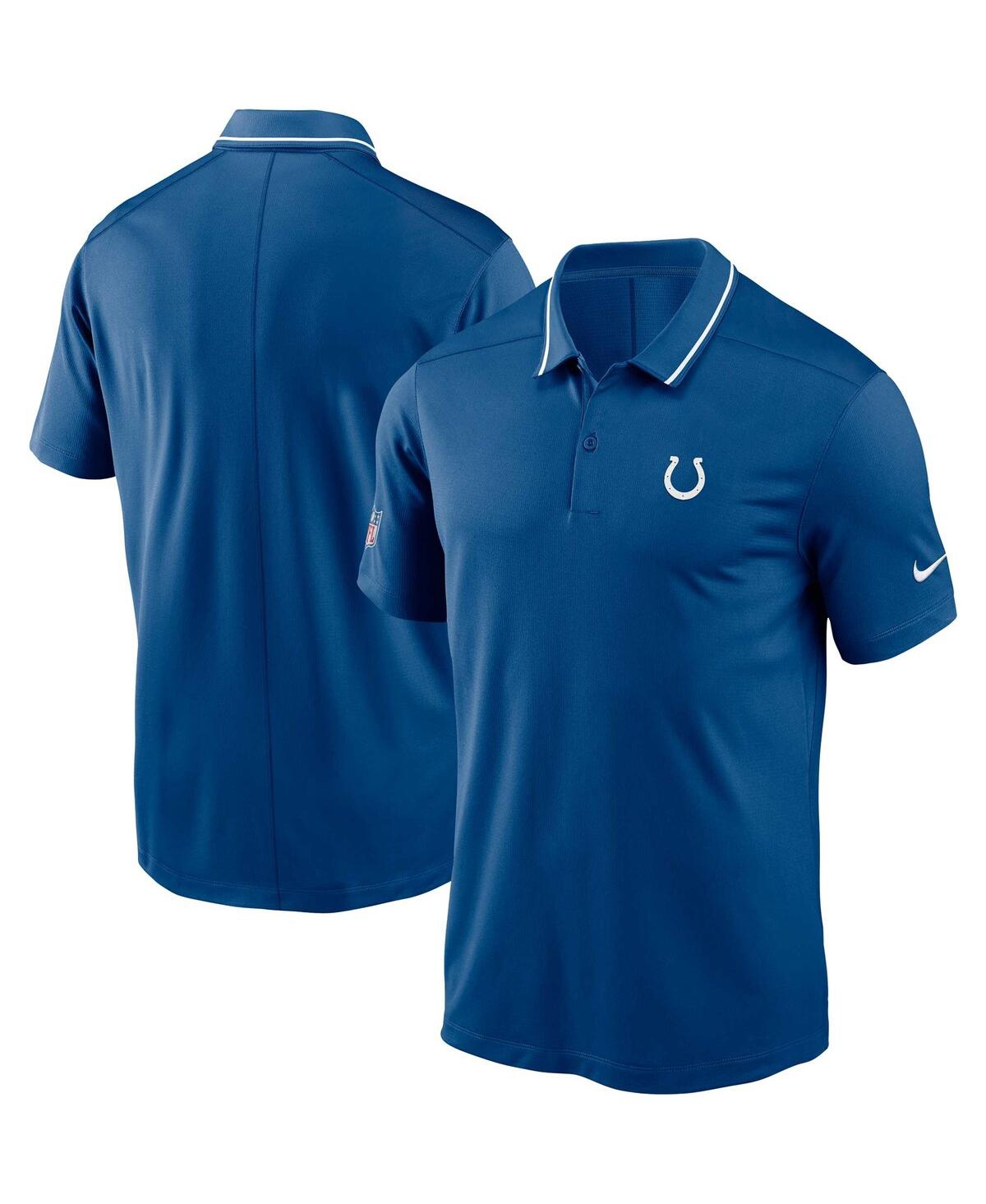 NIKE MEN'S NIKE ROYAL INDIANAPOLIS COLTS SIDELINE VICTORY PERFORMANCE POLO SHIRT