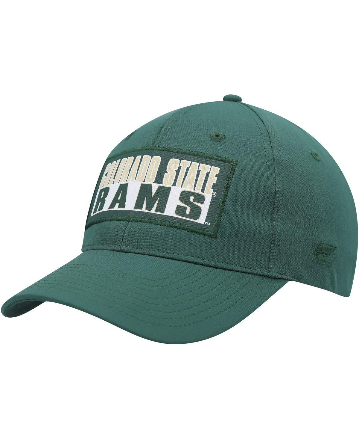 Shop Colosseum Men's  Green Colorado State Rams Positraction Snapback Hat