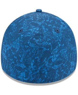 Men's Blue, Navy Chelsea Retro All Over Print 39THIRTY Flex Hat