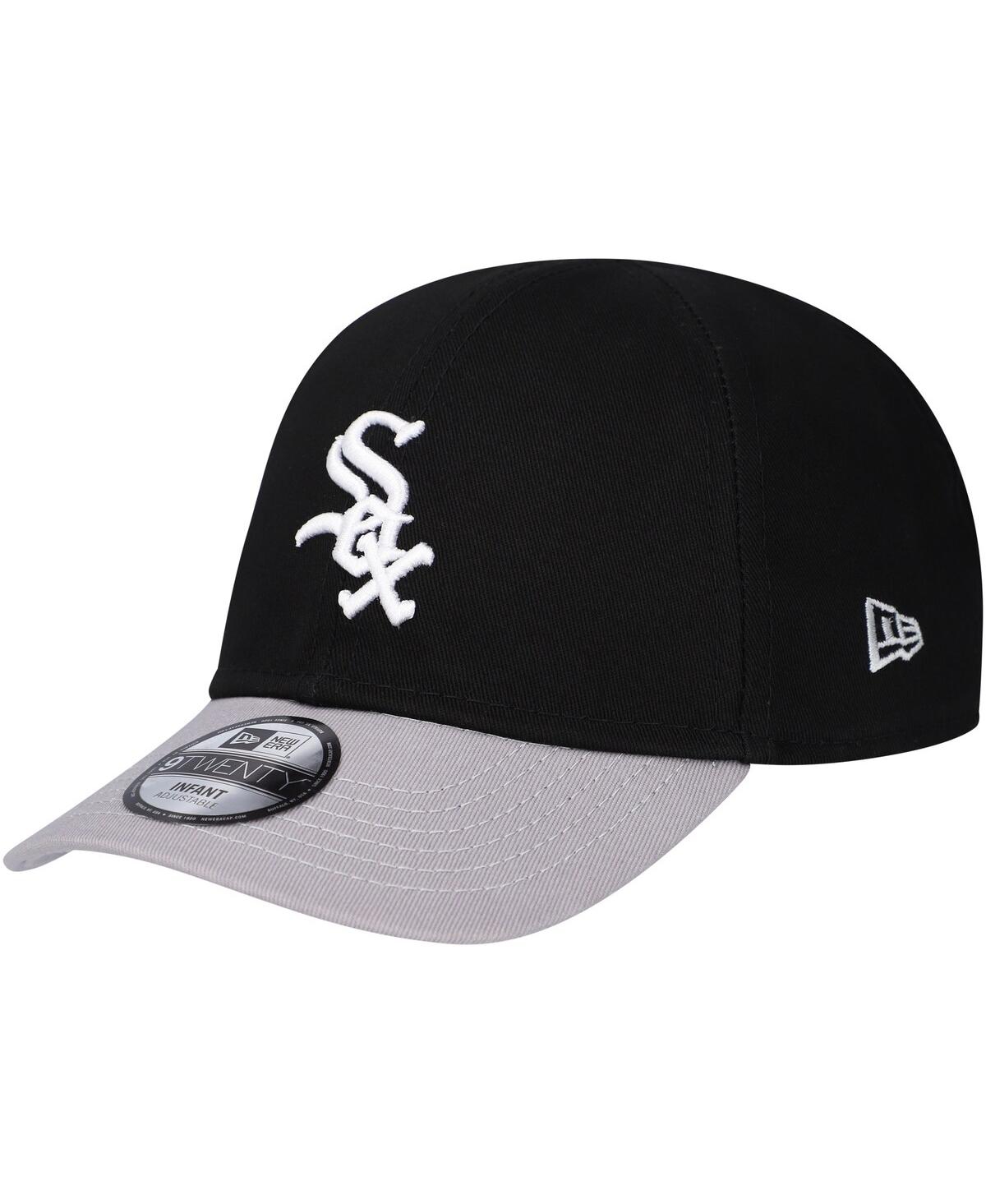 New Era Babies' Infant Boys And Girls  Black Chicago White Sox Team Color My First 9twenty Flex Hat