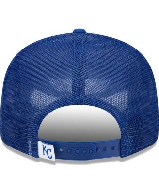 Men's Royal Kansas City Royals Team Color Trucker 9FIFTY Snapback Hat