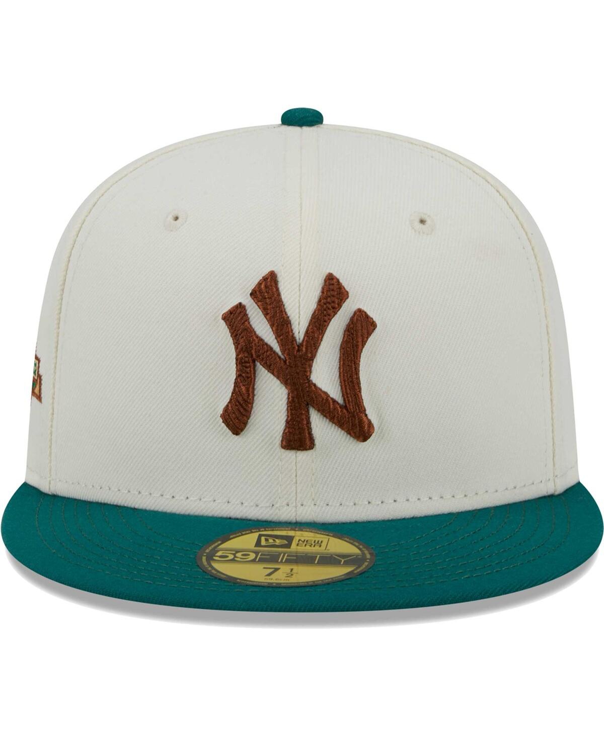 Men's New EraNew York Yankees Cooperstown Collection Camp 59FIFTY Fitted Hat - White