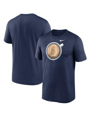 Men's Navy Seattle Mariners Coffee Hometown Legend Performance T-shirt