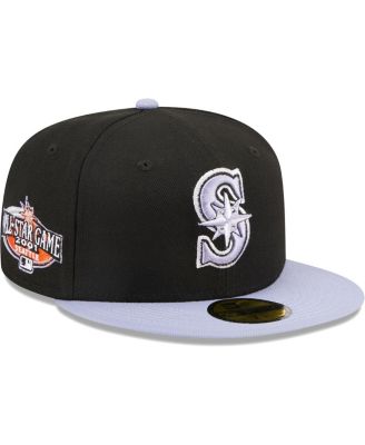 New Era Seattle Mariners Black & Red 59FIFTY Fitted Cap - Macy's