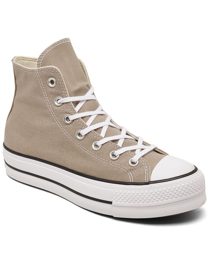 White high top shop converse macy s