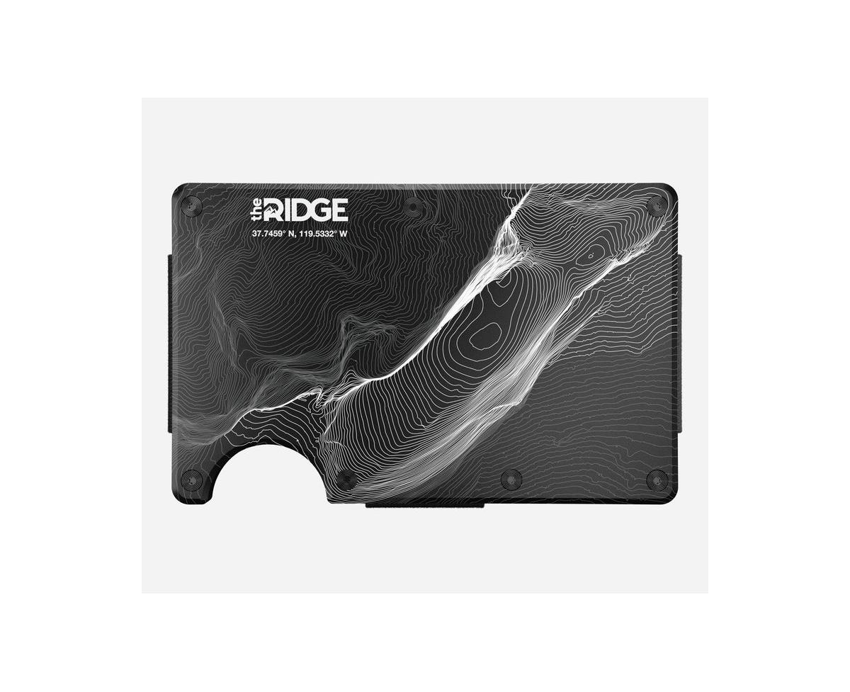 Men's Aluminum Half Dome Topographic Wallet - Half dome topographic