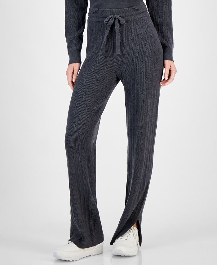 And Now This Women's High-Rise Sweater Pants, Created for Macy's - Macy's