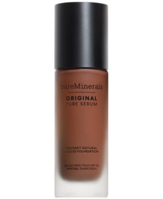 bareMinerals - Original Pure Serum Radiant Natural Liquid Foundation Mineral SPF 20, 1 oz.