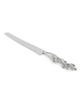 White Orchid Bread Knife